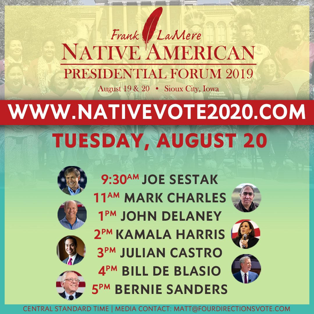 NCAI1944's tweet image. Ready for Day 2? #NativeVote20 #NativeForum #NativeVote #WeVoteWeCount