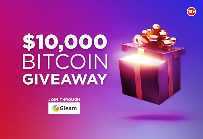 bitstarz's tweet image. Fancy a slice of $10,000 in Bitcoin? We’re letting 50 lucky people strike it rich with just a like, a follow, and a little bit of social media love.
To be in with a chance of scooping $200 worth of BTC, head to our Gleam page to enter now. bit.ly/2z9pRxk