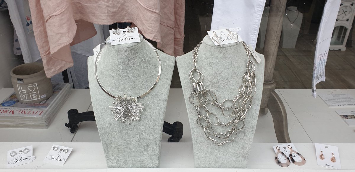 Customers are loving our jewellery - pop in and have a trying on session &amp; they are also great for gifts!!  #salisaboutique #jewellery #shoplocal #indieretail #westjesmond #newcastleupontyne