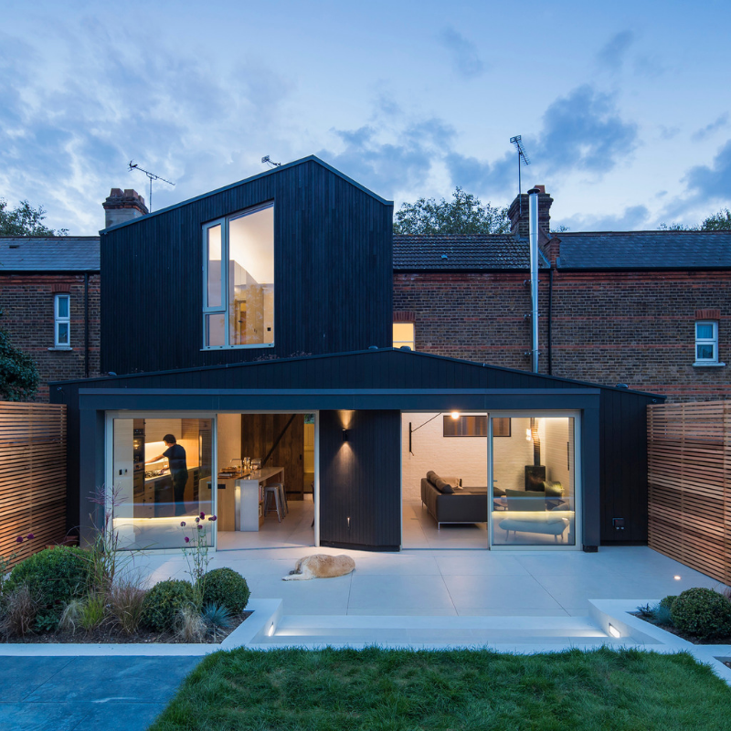 Black Ridge House is a project designed by  <a href="/NeilDusheiko/">ND Architects</a> in #Walthamstow. The <a href="/ShouSugiBan/">Shou Sugi Ban ®</a>  Burnt #TimberCladding used is exclusive to Exterior Solutions, which can be visited at the Sky House Design Centre. Find out more about this project here: ow.ly/2QzX50vzvSj