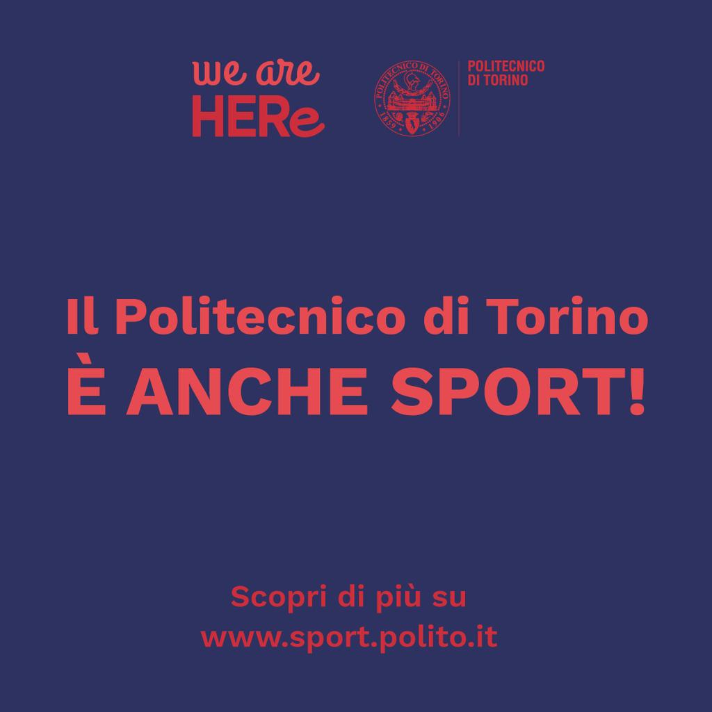 Il Politecnico di Torino è anche #Sport! ⚽⁠
⁠
La squadra di calcio maschile e quella di volley femminile del #polito sono già scese in campo. 

⁠Da settembre nasce la squadra di Calcio Femminile! 

👉 sport.polito.it  👈

⁠⁠
#WomenInSTEM #WomenInScience ⁠#soccer⁠