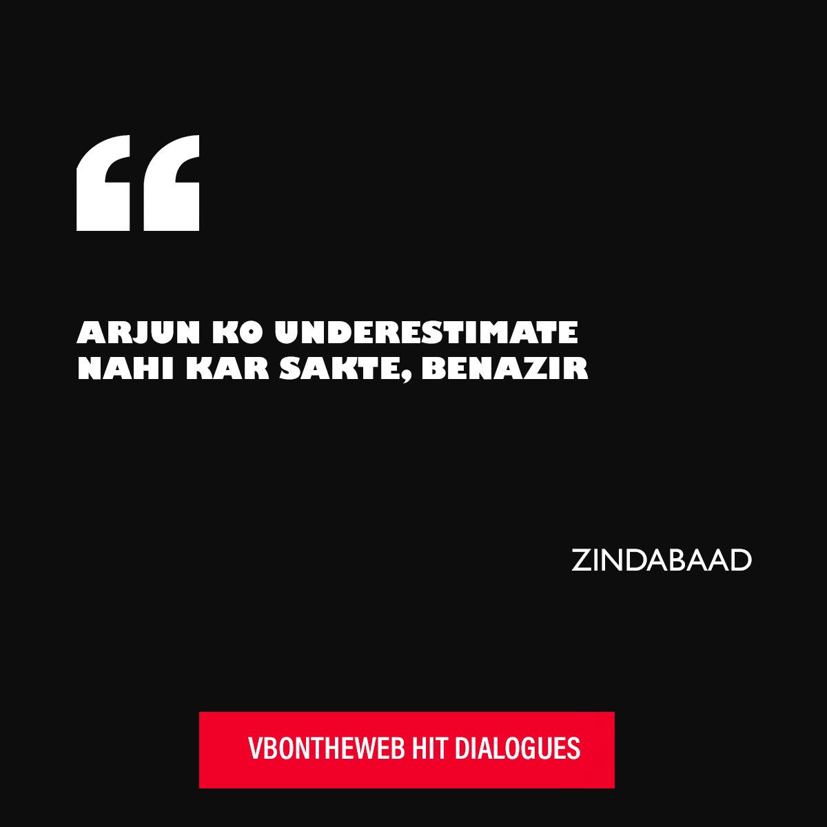 VBonTheWeb_'s tweet photo. Would you agree?
#VBHitDialogues
Zindabaad now streaming only on @JioCinema
⠀
#WebOriginal #VBOnTheWeb #JioCinema #WebSeries #Thriller #SanayaIrani #VikramBhatt #PankajDheer #AniruddhDave #SanaKhan #Delhi #Mumbai #Dubai #Karachi https://t.co/NgwYaiRDjL