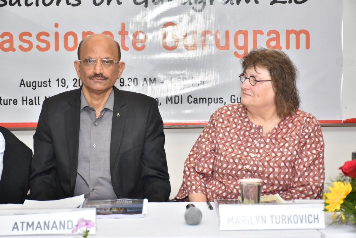 MDIGurgaon's tweet photo. MDI Gurgaon hosted the second chapter of Conversations on Gurugram on August 19, 2019, at the college campus. The programme started with an inaugural address by Dr. Atmanand, Director (Additional Charge) MDI Gurgaon, https://t.co/HloU86U1TO