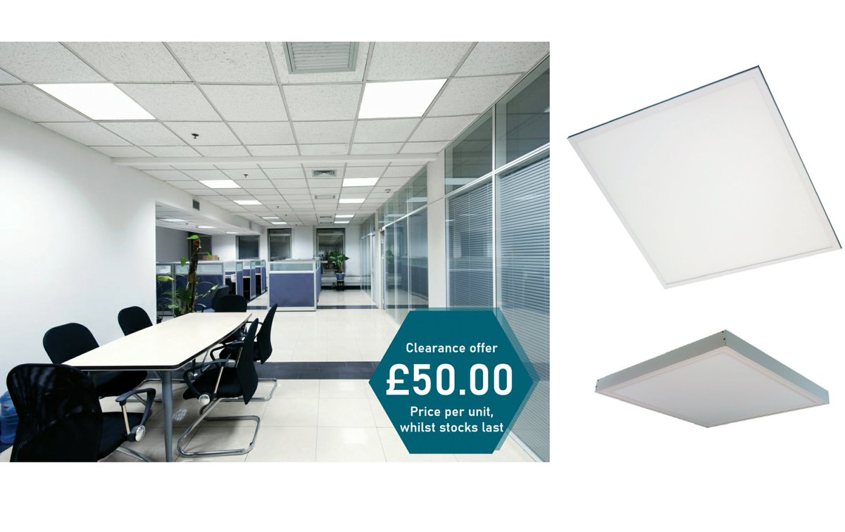 JPRLightingUK's tweet photo. Clearance offer on our Surface Mounted Panel Lights. 
For more information or to purchase yours email info@jprlighting.co.uk today!

#officelighting #lightingclearance #lighting #lightingdesign https://t.co/IDOKHm3tyd