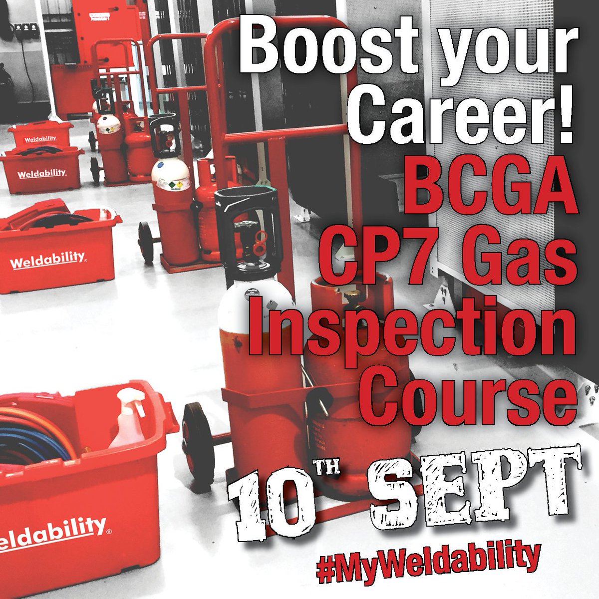 WeldabilitySif's tweet photo. We're running our extremely popular BCGA CP7 gas inspection course again on 10th Sept from our training centre in Letchworth, UK. This is a must for anyone using #weldinggas like Oxy/fuel and will look great on your CV! 
Email andy@weldability-sif.com for more info and to book! https://t.co/Q6DCSpH8ri
