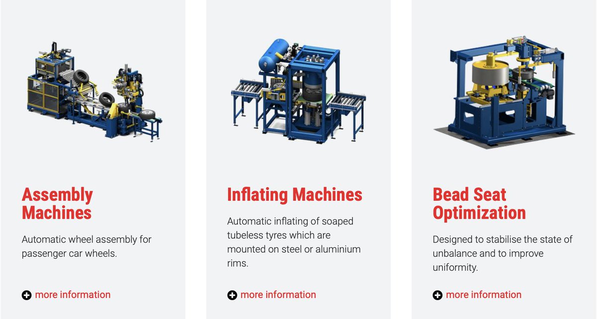 Cembhofmann_UK's tweet image. Wheel &amp;amp; tyre assembly lines...we provide machines for: automatic wheel assembly, automatic inflating machines, bead seat optimisation, balancing, uniformity, matching, geometry measuring AND bead compression.... #wheelmanufacturing #tyremanufacturing ow.ly/zCHm50vrv97