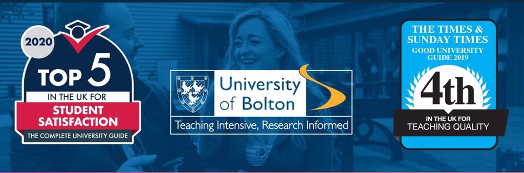 “Working hard for something we love is called passion” - Simon Sinek
We are #uniasitshouldbe and a massive well done and congratulations 👏 to all @BoltonUni and all <a href="/UoBHealth/">UoBHealthandWellbeing</a> staff for these #accolades 
#getstartedwithus #HigherEducation #undergraduate #postgraduate