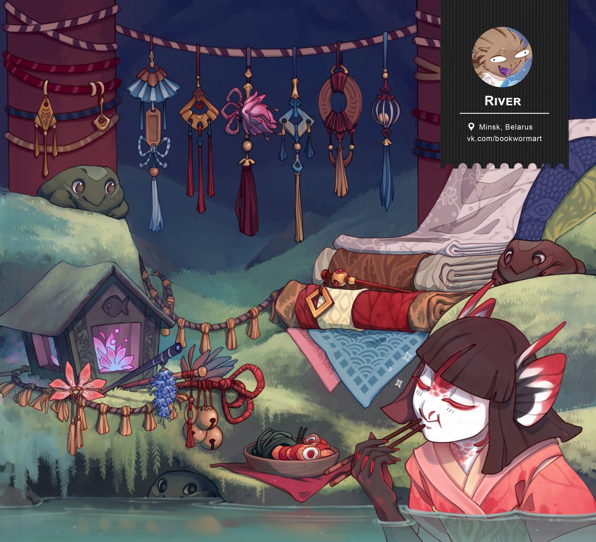 Rivs_art's tweet photo. I picked up my copy of the "Mermaid Artbook" few weeks ago, so now I can share my part from it :>
Big thanks to curator that worked with me, her tips and advice were very helpful <3 https://t.co/JK9ctEzMZd
