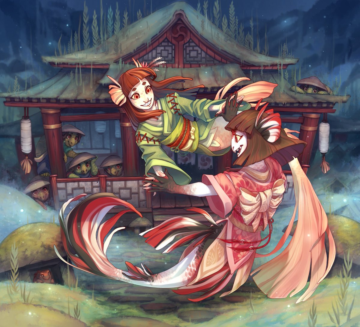 Rivs_art's tweet photo. I picked up my copy of the "Mermaid Artbook" few weeks ago, so now I can share my part from it :>
Big thanks to curator that worked with me, her tips and advice were very helpful <3 https://t.co/JK9ctEzMZd