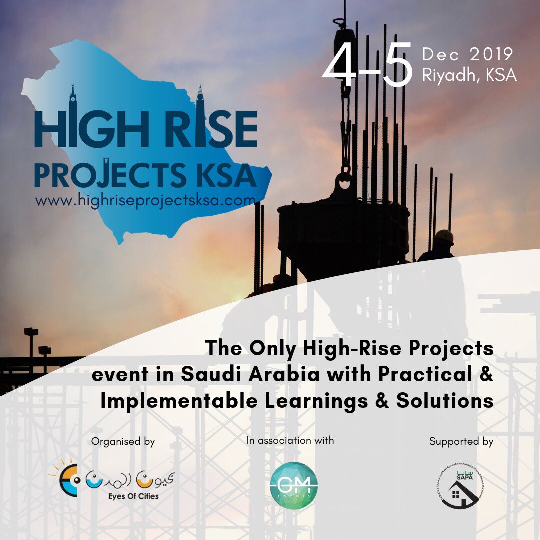 gmgroupdxb's tweet image. Are you looking to grow your business in Saudi Arabia’s booming construction industry? 

We’re excited to announce the inaugural of #HighRiseProjectsKSA will take place on 4-5 December 2019 in Riyadh, Saudi Arabia. Visit: linkedin.com/posts/the-grea…