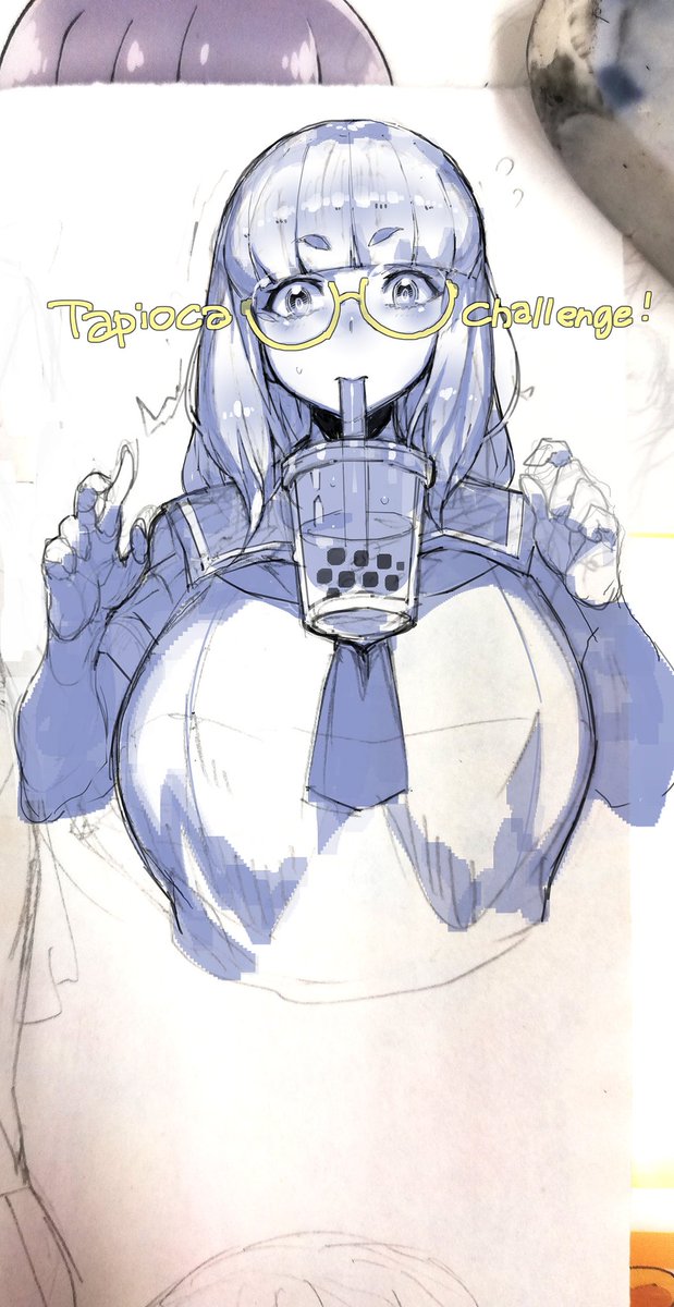 「ストック成島さんその2
実はまだある? 」|なまにくATK@🥩ニトロプラス所属のイラスト