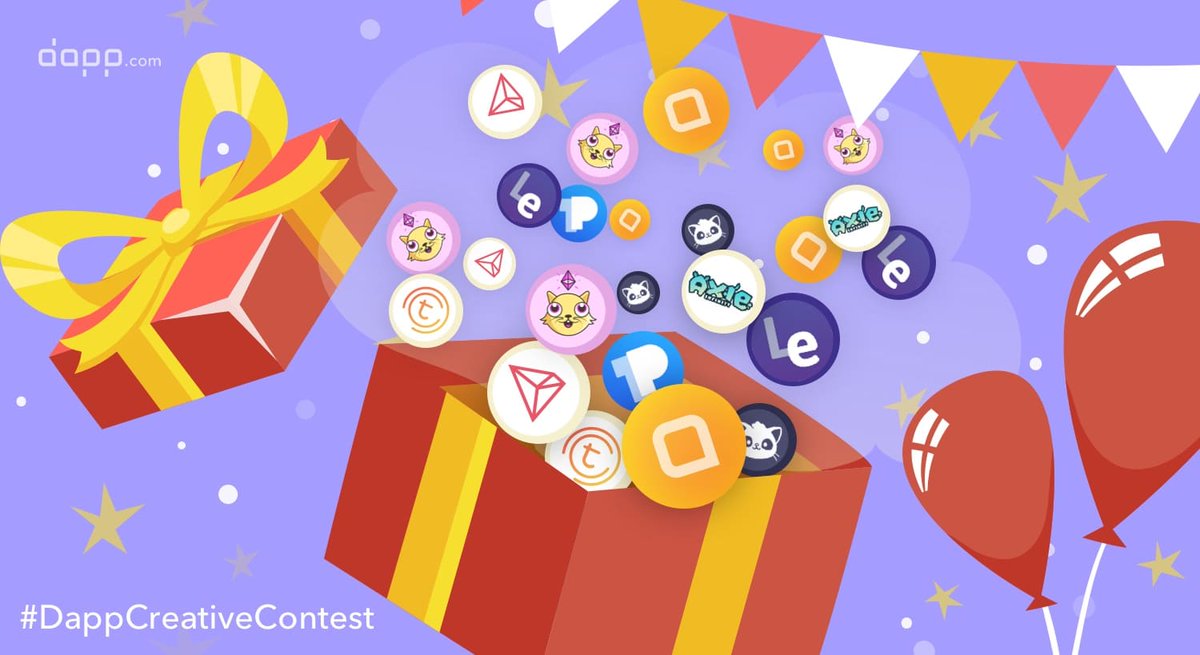 dapp_com's tweet photo. 🎨Get your creative juices flowing at https://t.co/F1IxOZlAKM Creative Contest! Vote for your favorite artwork and help talented creators win up to 400K+ $DAPPT, $TRX, $TOMO, $WCK & #NFTs!! Each participant has 10 votes. Join now→https://t.co/m5gy3sC8Yp
#dappcreativecontest https://t.co/9RDW5MHdkQ