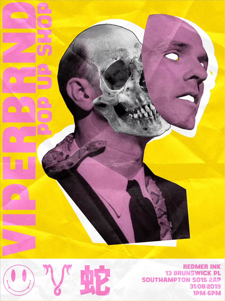 VIPERBRND's tweet photo. POP UP SHOP 

SOUTHAMPTON 

31/08 https://t.co/ZJAObJHXZK