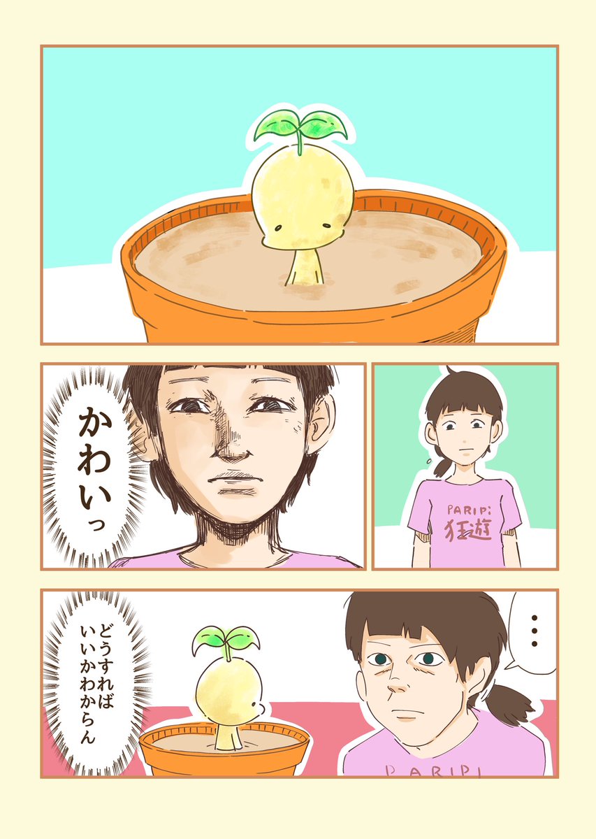 いかがわしい種を育てた 