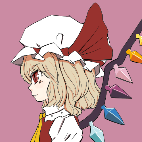 フランドール・スカーレット 「 」|愚華🌵のイラスト