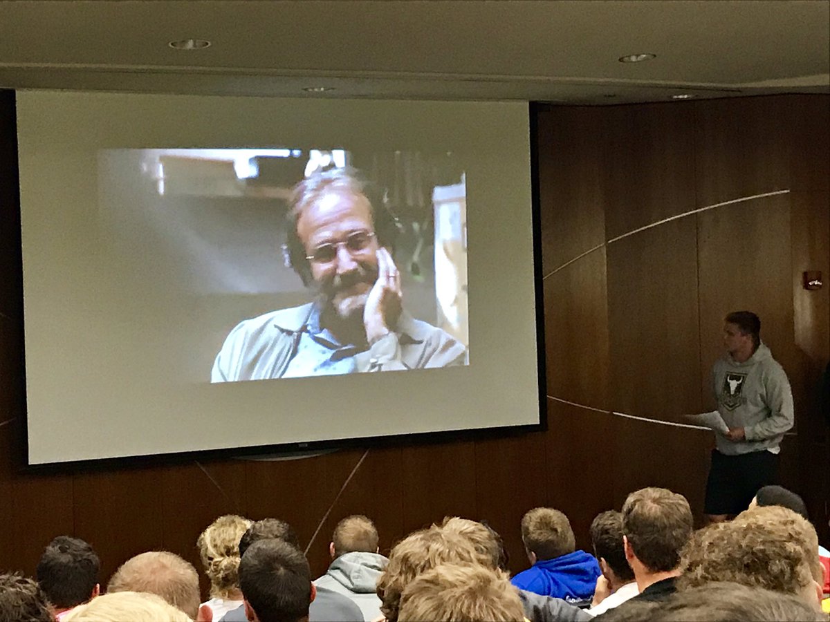 CoachBlaz's tweet photo. Your program is in a special place when your current players & elected captains can speak on the culture to their peers so clearly! #BisonTIME 🕰🤘💯
Great Job Ben!! https://t.co/qBDu2w8mo9