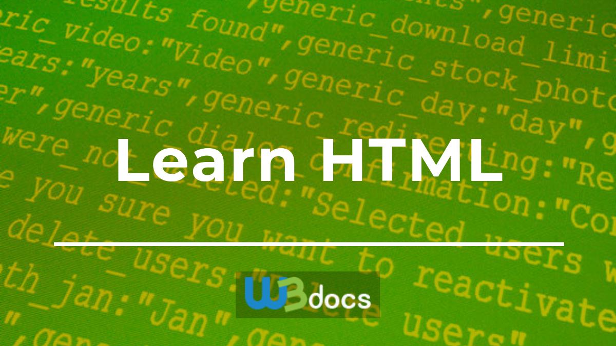w3docs's tweet image. W3docs Programming
@w3docs
Here is a free HTML tutorial which will teach you #HTML in order to start creating your website step by step.
So, start your journey with W3docs.
๐
w3docs.com/learn-html.html
#w3docs #learntocode #code #programming #htmlbasic