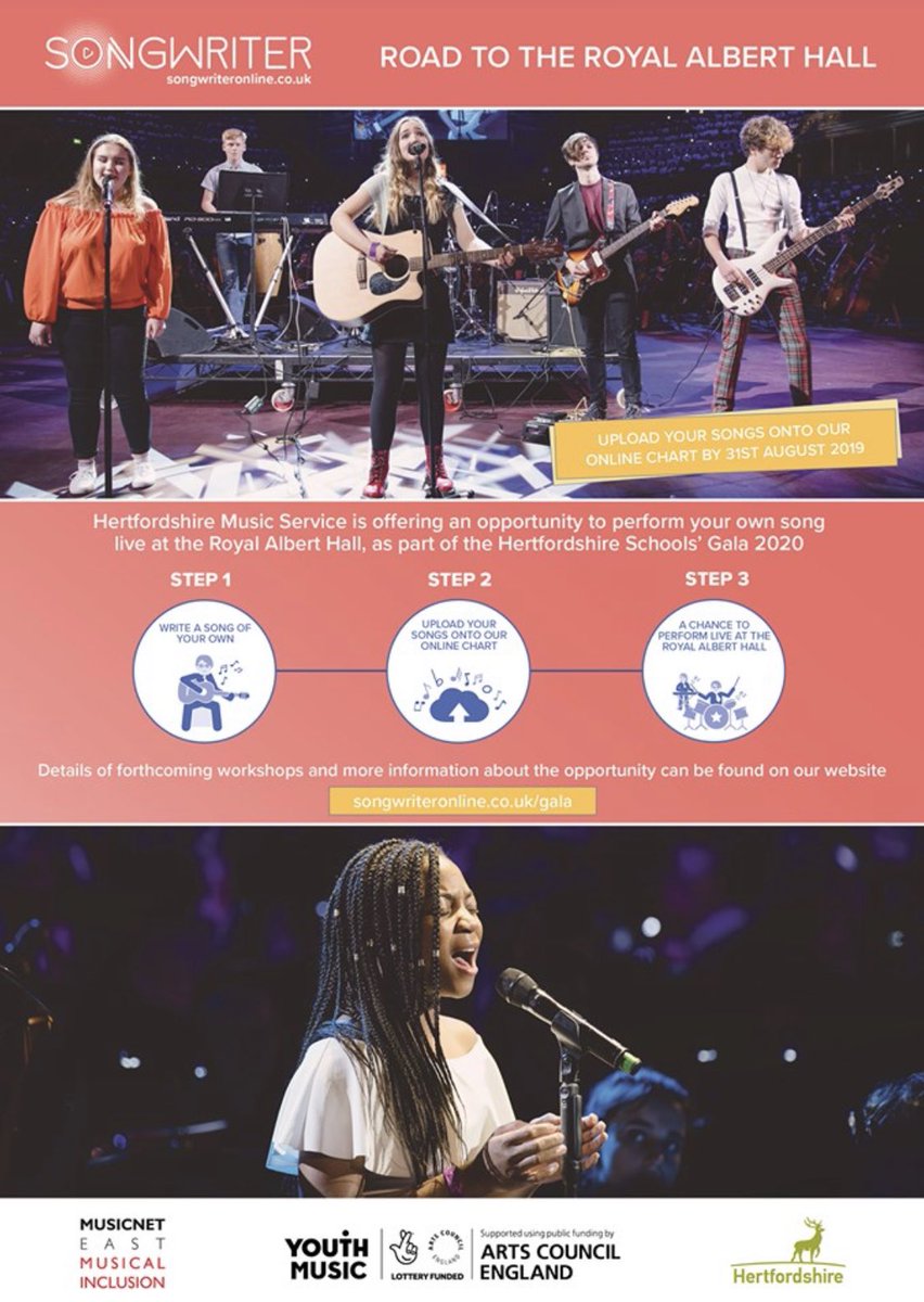 StChris_Music's tweet photo. Any budding song writers? The deadline is the 31 August so not long to get composing! ✍️ 🎶

https://t.co/BkUewUezuZ https://t.co/nU8OeQWwlY