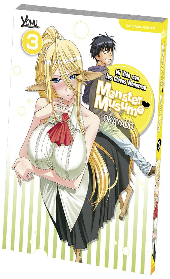 YowuEnt's tweet photo. Ya tenemos preparado el tercer tomo de "Monster Musume". Pronto anunciaremos fecha de lanzamiento. https://t.co/SPnRTXUnW3