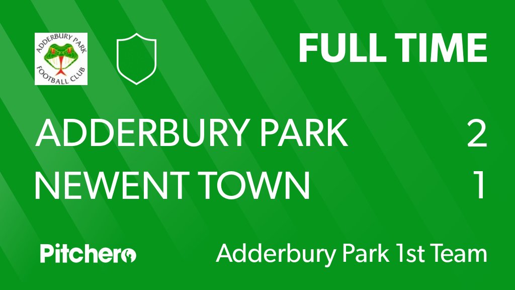 AdderburyParkFC's tweet photo. FULL TIME: Adderbury Park 2 - 1 Newent Town
#ADDNEW #Pitchero
https://t.co/6VKlDGMc0S https://t.co/CePscJ47pS