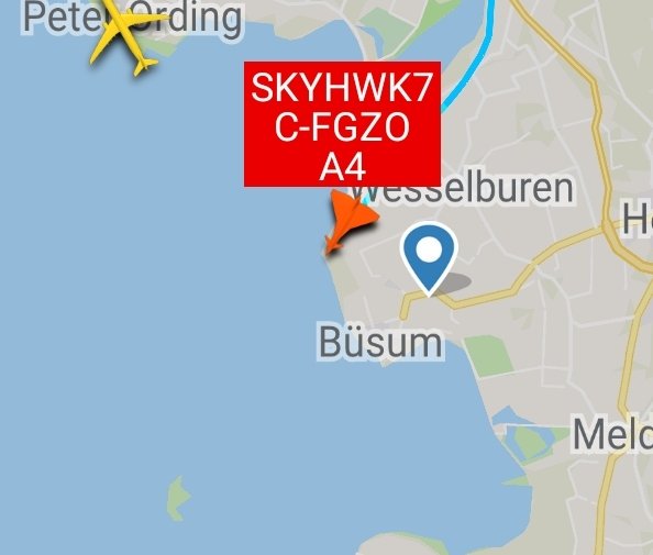 is_keelu's tweet photo. Discovery Air Defense Services
McDonnell Douglas A-4N Skyhawk
#Squawk7700 General Emergency
Spotted West of Heide Buesum Airport #Germany
#SKYHWK7 #C01271 #CFGZO #FighterJets #Jets #Warplanes #Planespotting #Planespotter #aviation #militaryaviation #Canada https://t.co/I9icF0tz1b