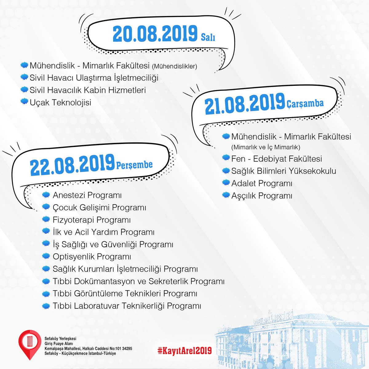 areledu's tweet photo. Arel'de kayıt zamanı... ✍
#arelüniversitesi #KayıtArel2019 #areluniversity https://t.co/pDqzdel79C