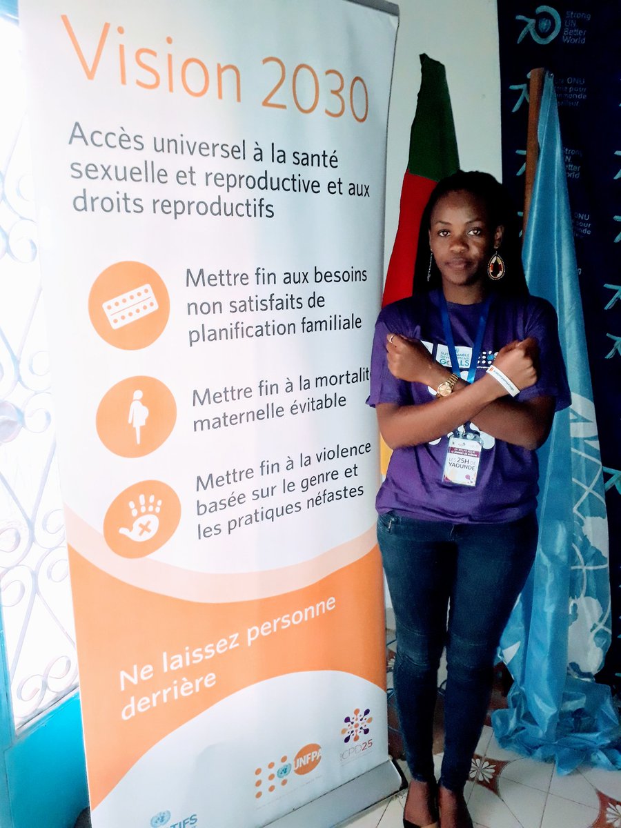 Dewangstephane's tweet photo. Climate change has great impacts on our development so including it to our education to the knowledge of our African youths shall be a great step to our development. @mabinguengom1@SitiBOussein
#UNFPA50
#ICPD25
#25HYAOUNDE
#AfriYANCameroun
#RoadToNairobi
#PutYoungPeopleFirst https://t.co/wta13O3i3b