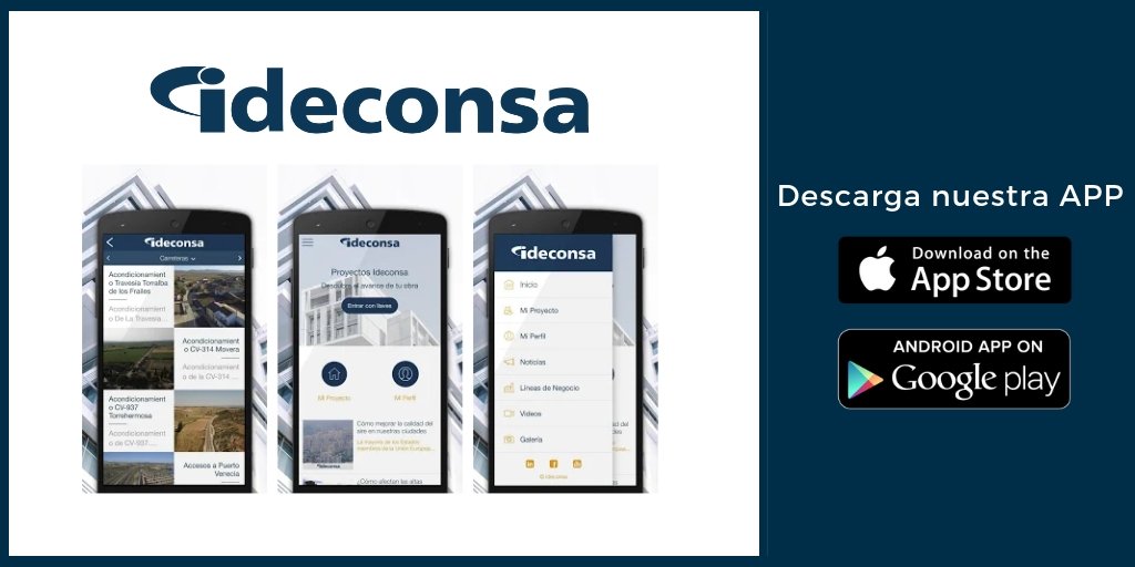 IDECONSA's tweet photo. Entérate de todos nuestros proyectos mediante la APP IDECONSA 📲

Disponible para iOS y Android ⬇️

https://t.co/kIwcrVIiKo

https://t.co/Q1kEbBL6O4 https://t.co/Nrw2sdTc49