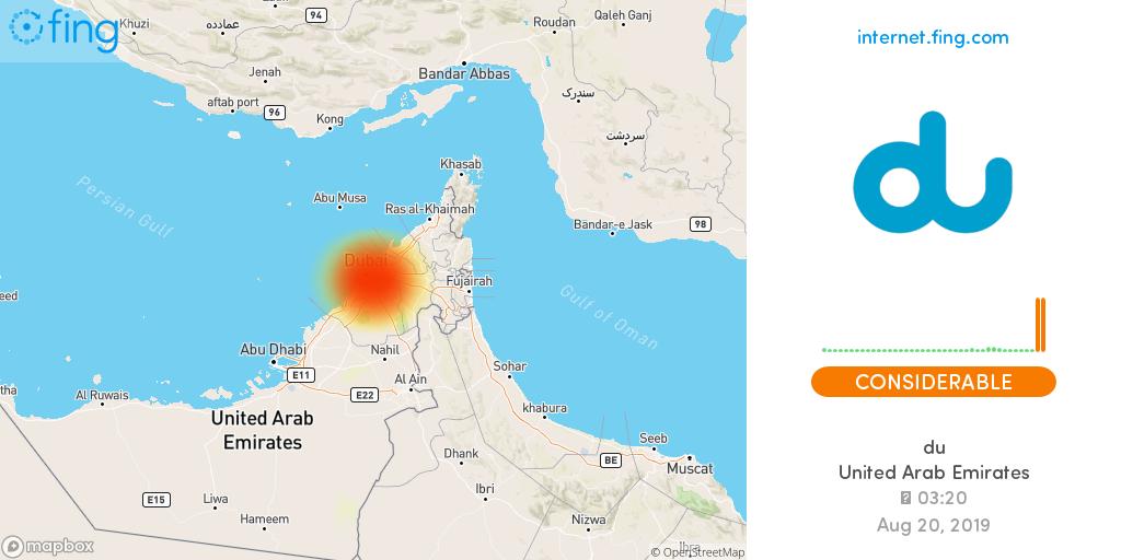 outagedetect's tweet photo. 💥 Considerable Internet #outage detected: #du in #UnitedArabEmirates since 03:20 م, impacting #Dubai

🇦🇪 Live map and analysis
👉 https://t.co/KlkLKCeaY6

Retweet if down for you too
#dutweets #dudown #duoutage #nointernet #دولةالإماراتالعربيةالمتحدة https://t.co/fot9UPAhFH