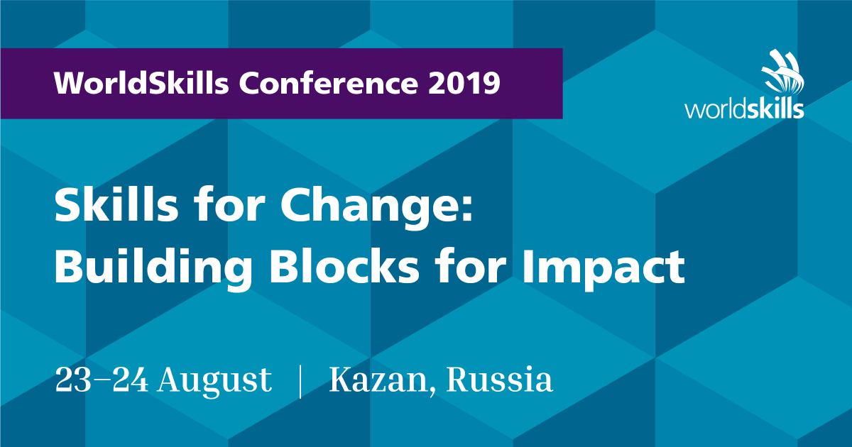 sturbot's tweet photo. Join me and the skills community at WorldSkillsConference2019 'Skills for Change: Building Blocks for Impact' 23-24 Aug in Kazan, Russia. I’ll be discussing #greeneconomy, #greenskills and much more! #WSConference #skills #TVET https://t.co/JKOdJDcZzZ https://t.co/HqFnmWEHTu