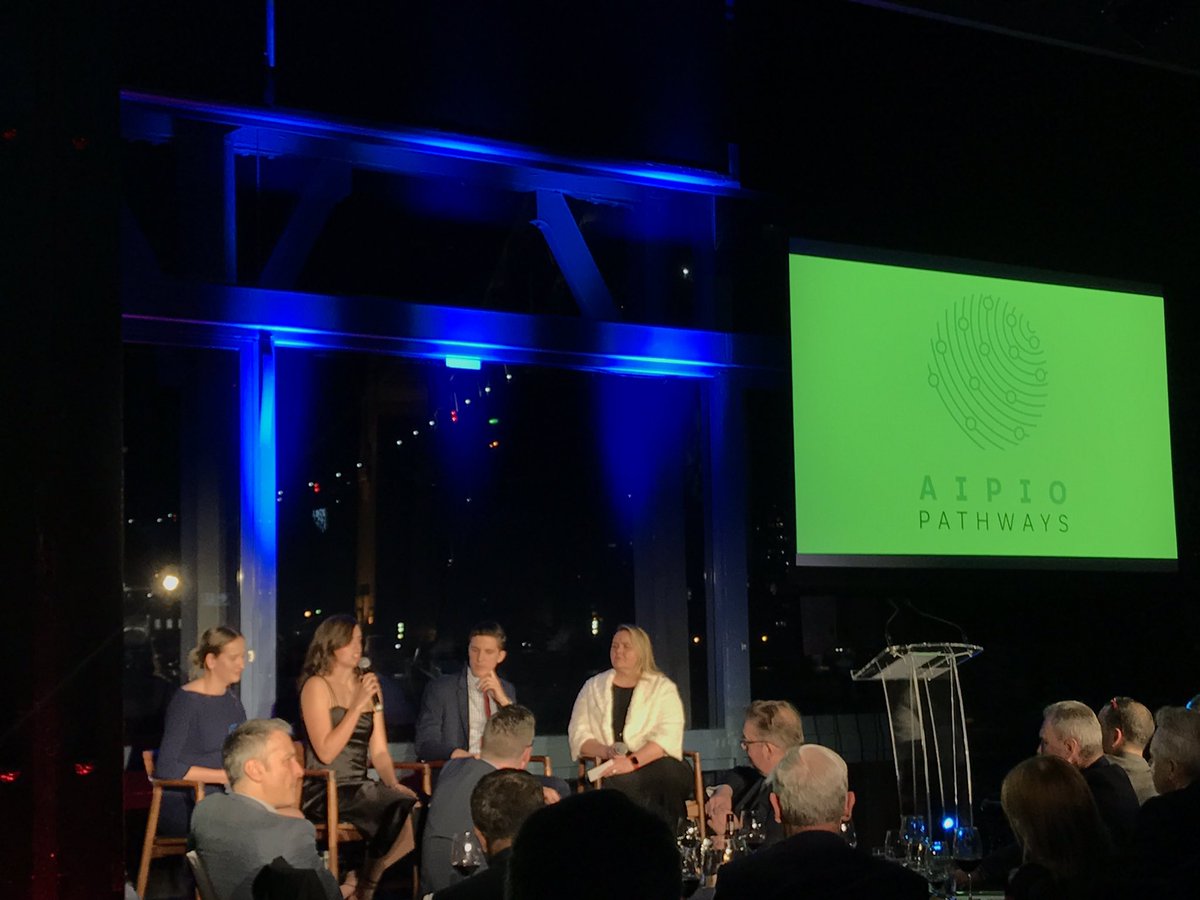 kerrypeachey's tweet photo. #Intelligence2019 #AIPIO #AIPIOPathways Launching the Young Intelligence Professionals program tonight at the formal dinner. Great to hear from those just starting in their Intel careers! https://t.co/Lvoe700Kdl