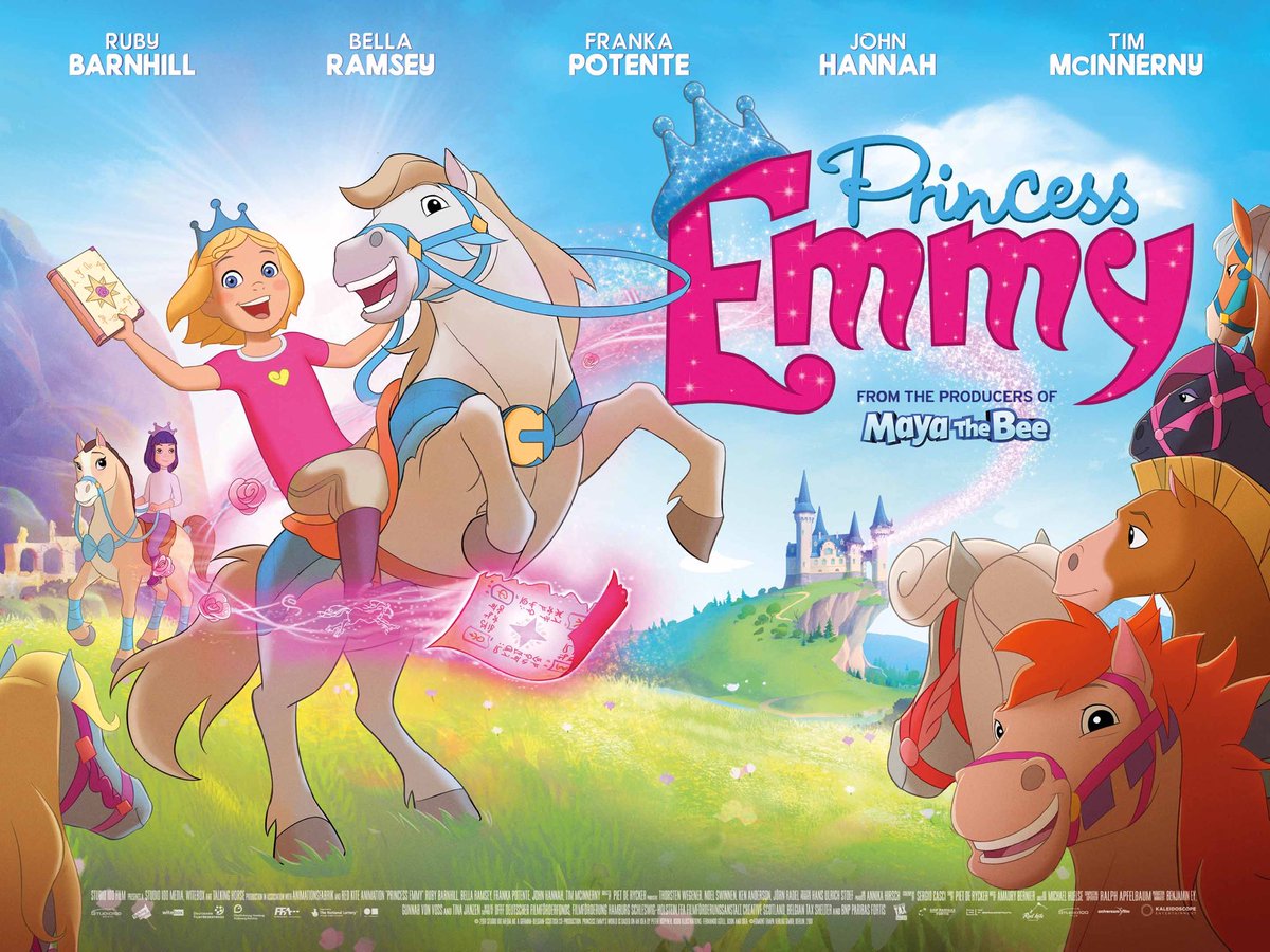 sttepodcast's tweet photo. Magical animated adventure #PrincessEmmy rides into cinemas this Friday 23 August from @UKKaleidoscope! RT to #win tickets for a family of four to see the film at a UK @Cineworld cinema! https://t.co/mHs2jRflAZ