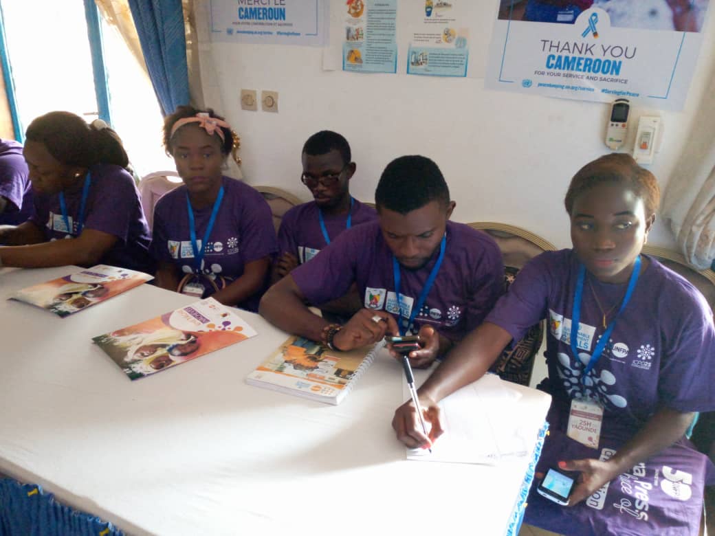 FOBASSObolivar's tweet photo. Apprendre lors des 25H DE DAKAR, et restitué lors des 25H DE YAOUNDE,  AfriYANCAMEROUN la fait !!!
#25HYAOUNDE 
#ICPD25 
#UNFPA50 
#AfriYANCameroun 
#OnTheRoadToNairobi https://t.co/kidBadddYs