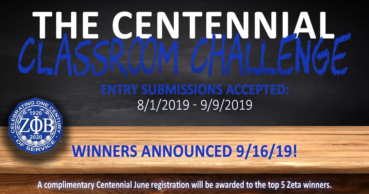 ZPhiB2020's tweet photo. Zeta Educators!!! We can't wait to see your Blue and White rooms this School year. Be sure to submit your entry into the Centennial Classroom challenge by 9/9/18. https://t.co/Qp6uKISLdc https://t.co/kSE7kL8a8z