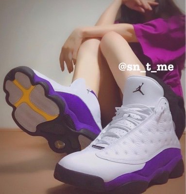 AIR JORDAN 13 LAKERS ジョーダン レイカーズ