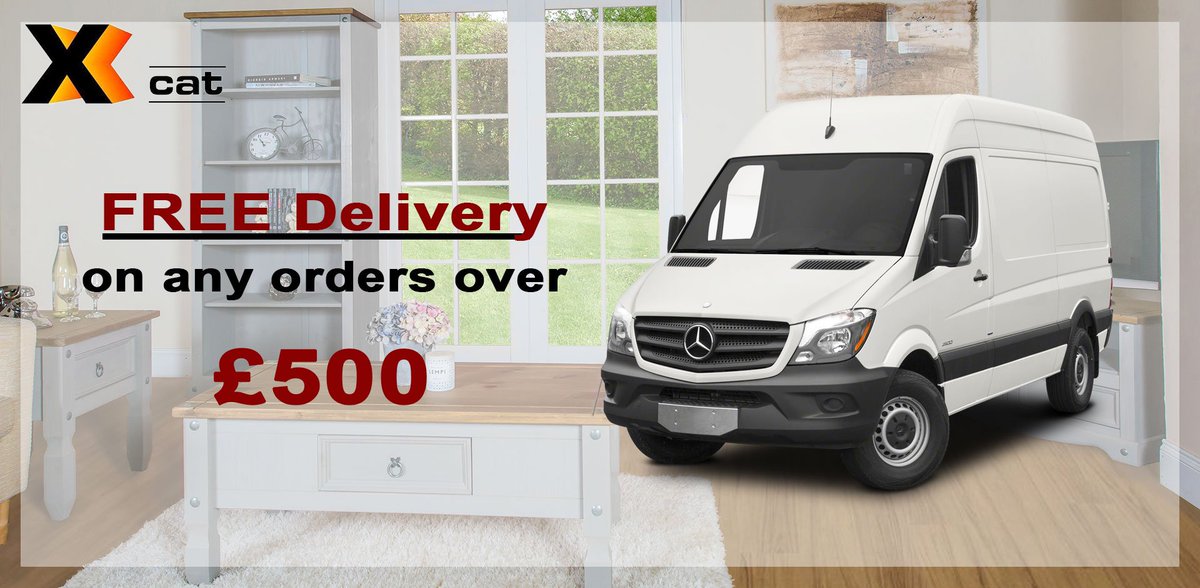 XcatOnline's tweet photo. Don't forget that #Xcat Online offer free delivery to any orders over £500. We deliver all over #Ulster and also provide assembly services. We're also offering an extra 10% off your final order when you input discount code XCAT10 at checkout https://t.co/9wBcAwUL7l https://t.co/EDrcPZExF9