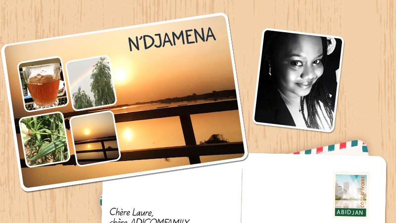 📫<a href="/SNladny/">Sandrine N.G.R.T🍀🩸</a> vous a écrit une carte postale de #Ndjamena 🇹🇩 ! Ils sont à l'honneur : les hashtags africains #Adjib #Afroptimiste et le tech-hub <a href="/WenakLabs/">WenakLabs</a>. Relisez ici notre hors-série : bit.ly/adicomacademy👈🏿
#ADICOMACADEMY #AfricaTour #MyChicAfrica #Tchad #Facebook4AfricaYouth