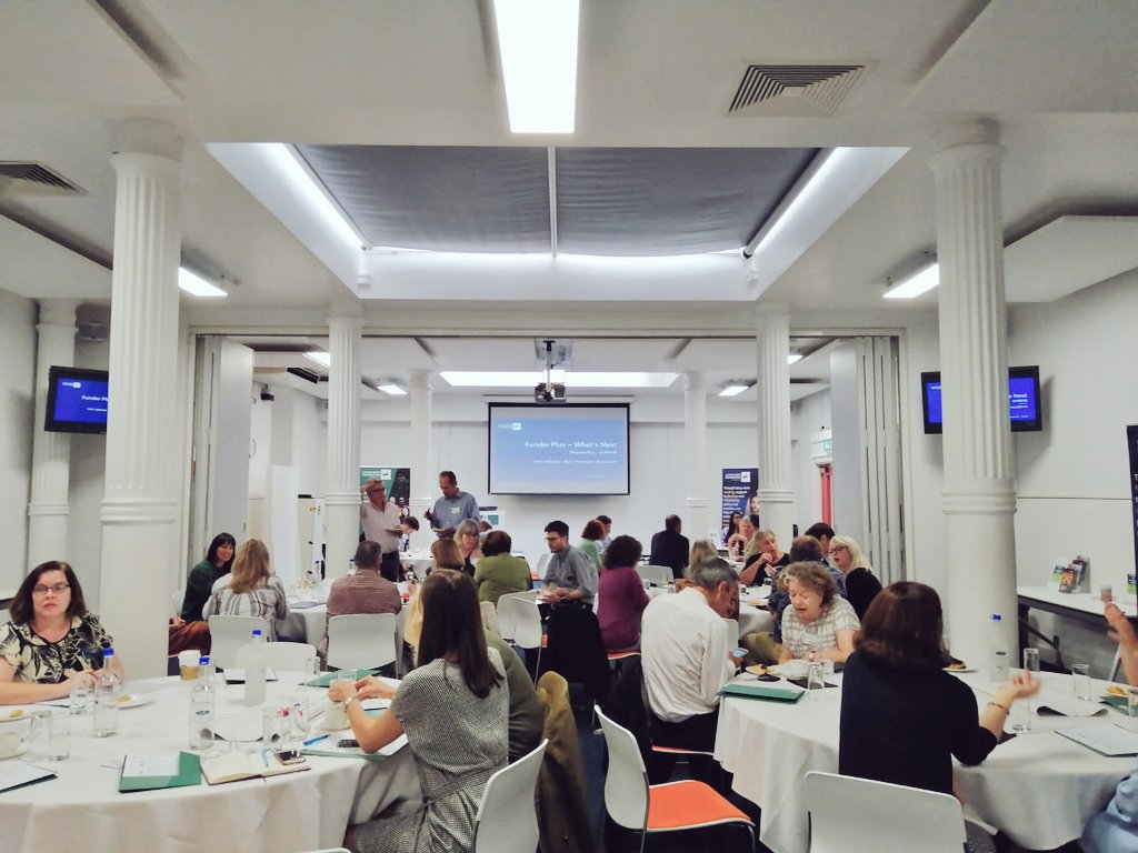 LBFEW's tweet photo. Today we’re bringing together our capacity-building partners from across the country for our #FunderPlus event. Their input will help us to shape the future of support we offer to #SmallButVital charities. https://t.co/gREsoHK7MA