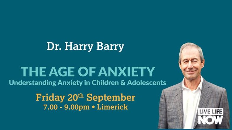 LiveLifeNowEve1's tweet photo. In order to manage anxiety you first have to understand it. In this fascinating talk Dr Harry Barry will explain how our minds and brains generate the symptoms of anxiety and how to retrain the brain. Don't miss this talk in Limerick.

More info https://t.co/ateMqMErW0 https://t.co/TODDEIzZA8