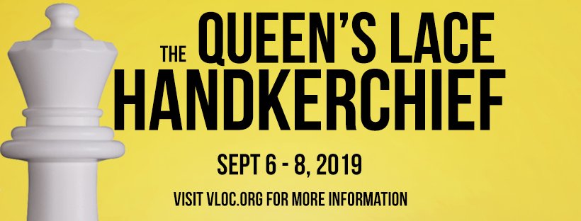 TheVLOC's tweet photo. 3 weeks to opening: The Queen's Lace Handkerchief ♟ - https://t.co/CsN52oy5t5 https://t.co/hCG2xBelMY