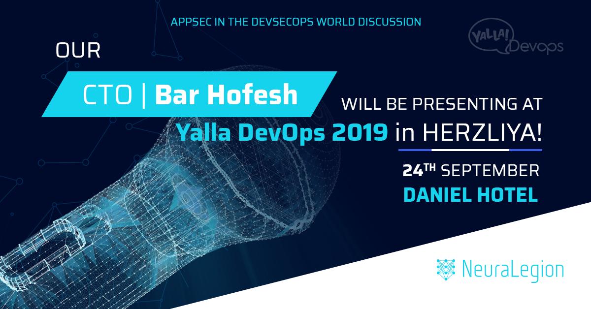 BrightAppSec's tweet photo. We are happy to announce that our Co-Founder and CTO 
@bararchy, will be presenting as part of the DevSecOps technical track at the #YallaDevOps event, in association with #JFrog. You can read more on our website: https://t.co/T9Nu3C4Oei
#Cyber_Security #DevSecOps #AST #AI #AIAST https://t.co/Dp5kIAu1gg