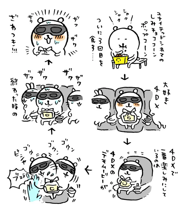 4DXのざわつき 