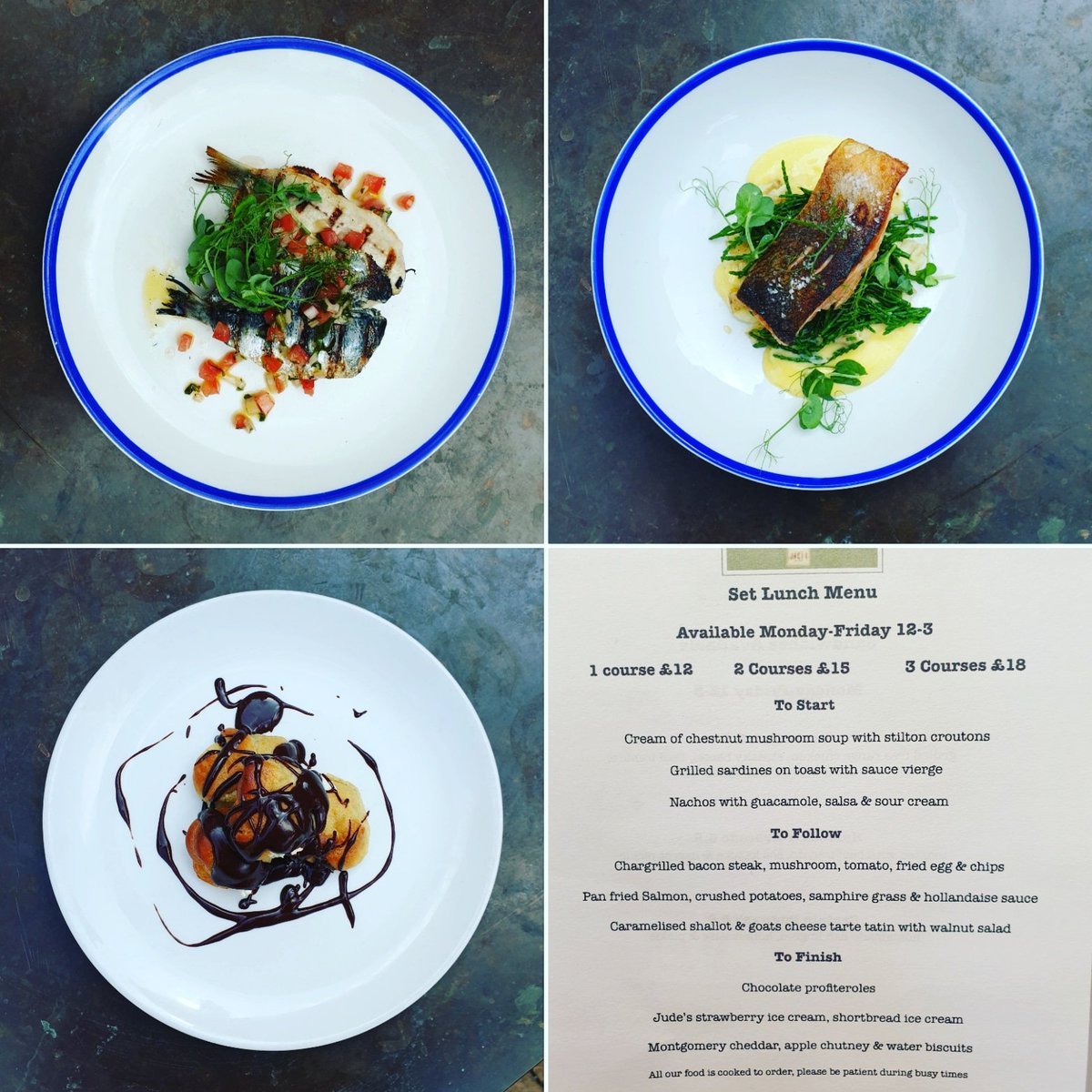 Our set lunch is served every Monday to Friday 12-3 #woodstockarms #openallday #setlunchmenu #lunchtime #publife #houseofjacob