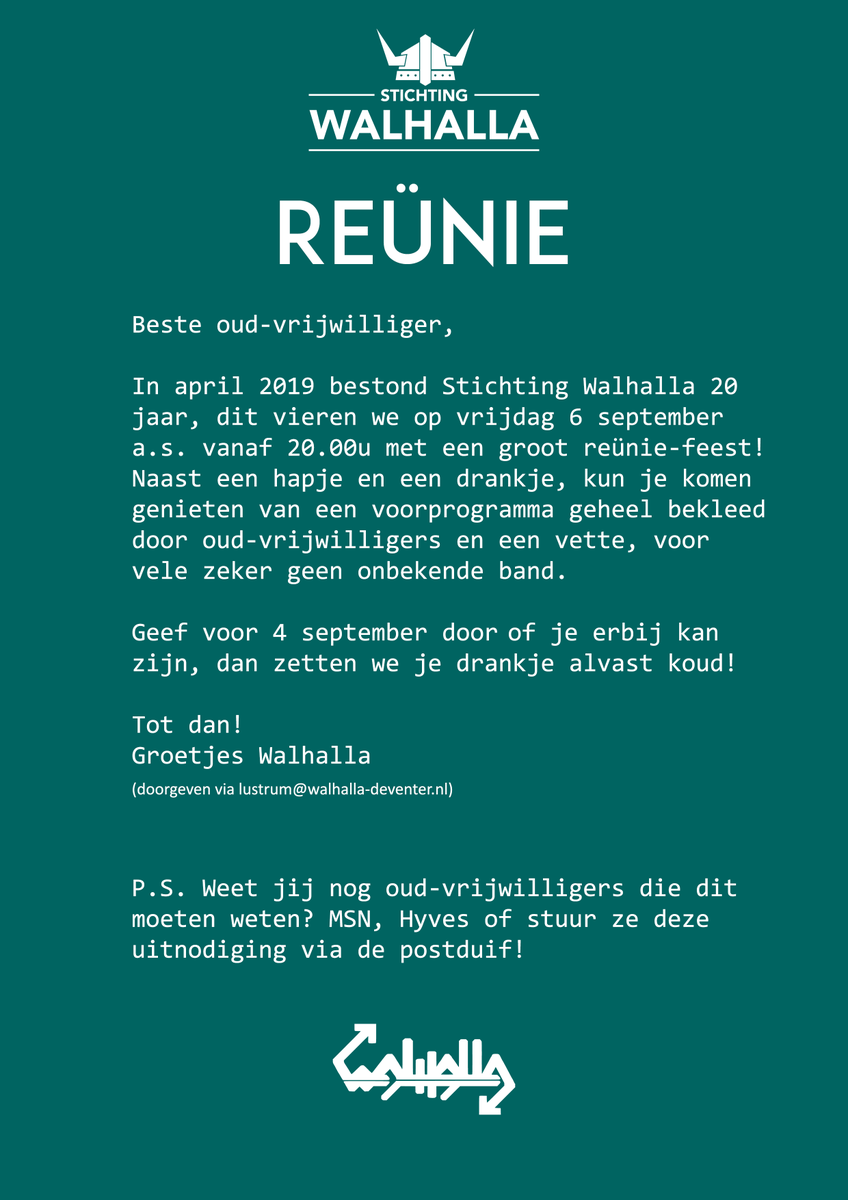 Walhalla Deventer (@walhalla_nl) on Twitter photo 
