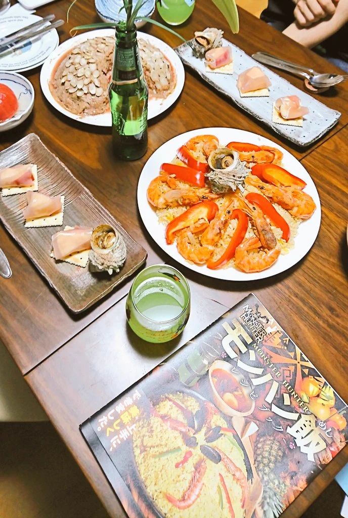 完成度高すぎｗモンハン好きの嫁のためにモンハン飯を作った旦那がヤバいｗｗｗ