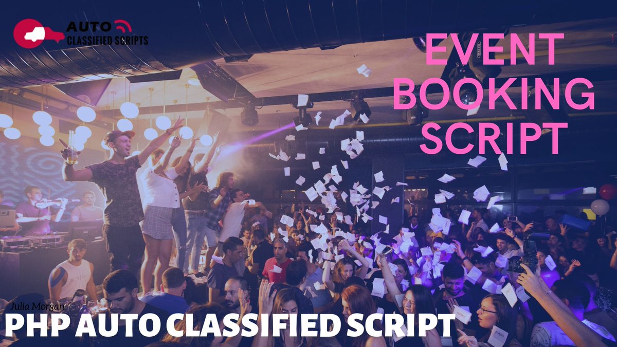 phpscript1's tweet image. Are you looking for a professional Event booking script with advanced booking functionality and features? #PHPAutoClassifiedScript is the one right choice for your solution to develop your own reliable Event Management Software, for more info visit bit.ly/30hgU19
