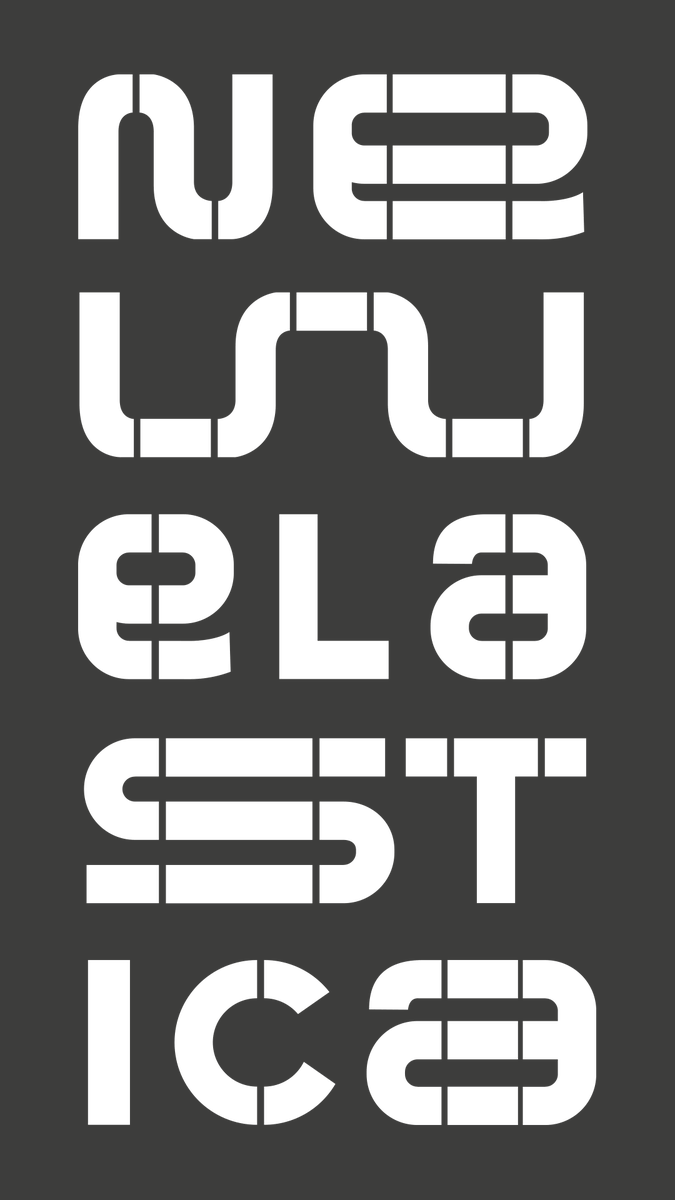 marcoforn's tweet photo. #everydaygraphics #inprogress #variabletypography
the future is elastic &amp; variable
#playingwithtype #graphicdesign #elastica #newelastica https://t.co/E766p7DhG9