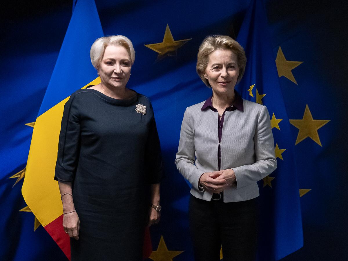 Romanian Premier Viorica Dancila Takes Her Seat Editorial Stock Photo Stock Image Shutterstock