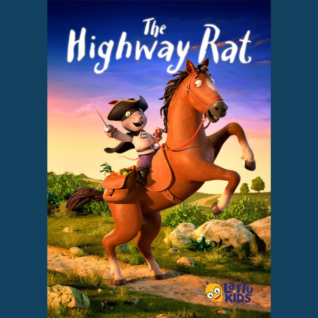Lattukids's tweet photo. The story of a rat thief who steals food from others!
Watch his transformation story on the Lattu Kids App!

#lattukidsapp #lattukids #juliadonaldson #children #Gruffalo #highwayrat #stories #kids #horse #rat #food #fun #learning #vocabulary #education https://t.co/qerubTEBS0