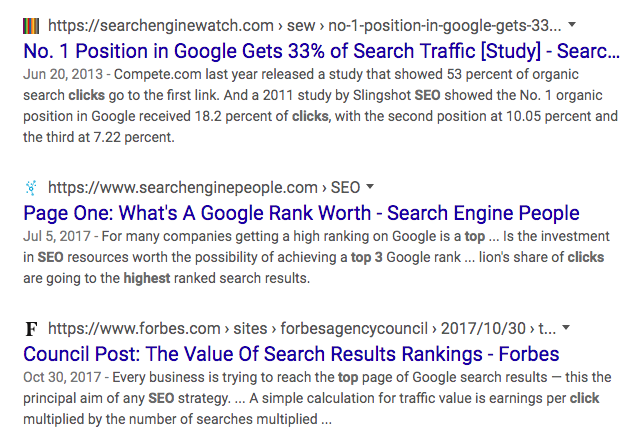 Google SERP serving up a weird new aesthetic w/ URLs above title tags. <a href="/rustybrick/">Barry Schwartz</a>